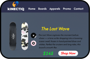 Branding webpage screenshot